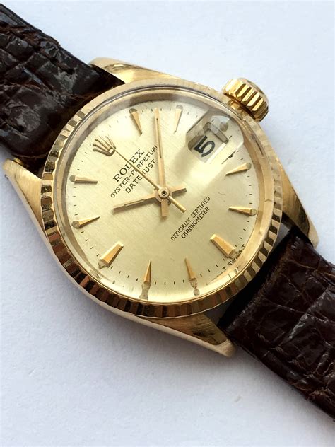 rolex datejust lady vintage